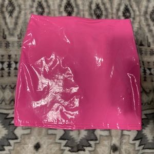 Shein Hot Pink Skirt Size:L Never worn